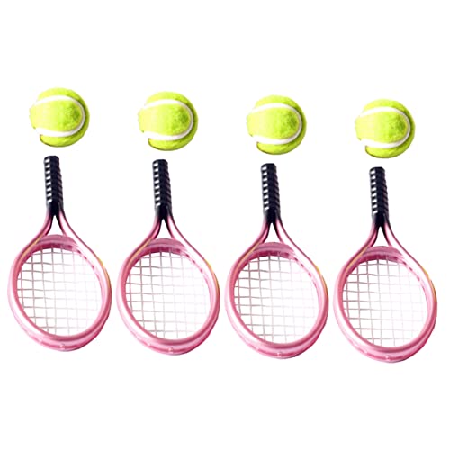 Hemobllo 4Sätze Tennis Teiliges mit Mini Tennisschläger und Tennisbällen für Dekoration für Puppenhaus Mini Landschaften und Kreative Fotografie Hemobllo 4Sätze Tennis Teiliges mit Mini Tennisschläger und Tennisbällen für Dekoration für Puppenhaus Mini Landschaften und Kreative Fotografie von Hemobllo