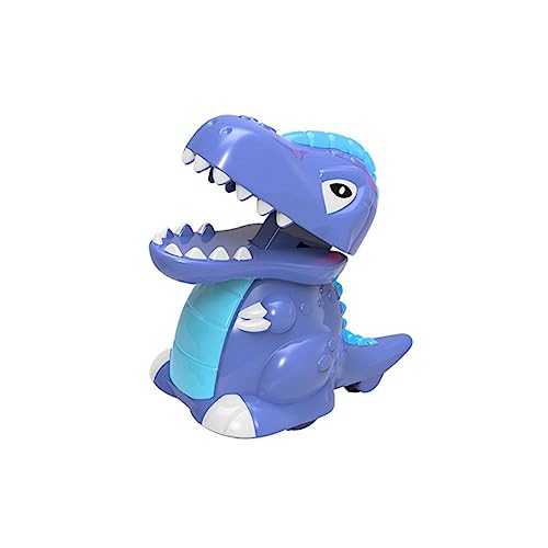 Hemobllo 4Stücke Dinosaurier Pull Back Auto für Reibungsbetriebene Fahrzeuge im Cartoon Design Frühes Lernspielzeug Zufällige Farben und für Kleinkinder von Hemobllo