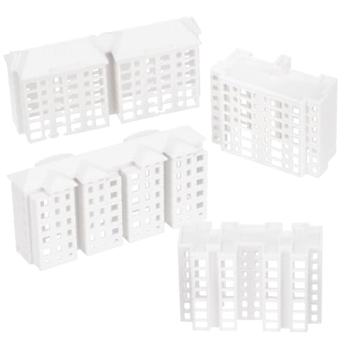 Hemobllo 4Stücke Gebäudemodelle aus Kunststoff für Landschaftsdekoration Leichtes und Langlebiges Zubehör für DIY Szenenlayouts und Architekturmodelle Hemobllo 4Stücke Gebäudemodelle aus Kunststoff für Landschaftsdekoration Leichtes und Langlebiges Zubehör für DIY Szenenlayouts und Architekturmodelle von Hemobllo
