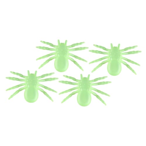 Hemobllo 4Stücke Luminous Halloween Spiders Realistische Spinnen für Gruseldekoration Partybedarf und Streichspiel Halloween Feiern und Innen oder Außendekoration Hemobllo 4Stücke Luminous Halloween Spiders Realistische Spinnen für Gruseldekoration Partybedarf und Streichspiel Halloween Feiern und Innen oder Außendekoration von Hemobllo