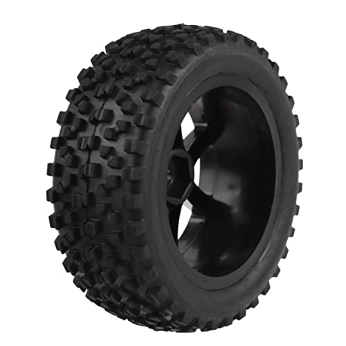 Hemobllo 4Stücke Offroad Fahrzeug Spielzeugräder Langlebige Radmodelle für Autospielzeug Kompatibel mit Redcat Einfache Installation Schwarz für Modelle von Hemobllo
