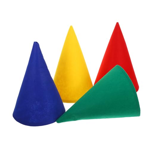 Hemobllo 4Stücke Weihnachtszwergmützen aus Filz Kegelhüte für Festliche Veranstaltungen Stilvolle Partyhüte für Weihnachten Geburtstagsfeiern und Besondere Anlässe Hemobllo 4Stücke Weihnachtszwergmützen aus Filz Kegelhüte für Festliche Veranstaltungen Stilvolle Partyhüte für Weihnachten Geburtstagsfeiern und Besondere Anlässe von Hemobllo