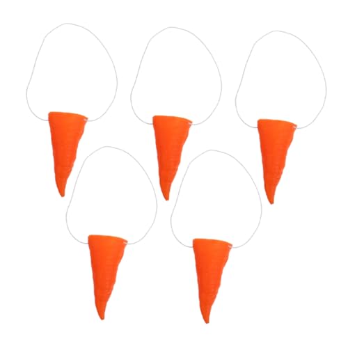 Hemobllo 5 Stück Clown -Karotte Nase Verkleiden Party-schneemann-Nase Schneemann DIY Material Schneemannnase Basteln Karneval Versorgung Schneemann-zubehör Schneemann- Orange Vinyl Hemobllo 5 Stück Clown -Karotte Nase Verkleiden Party-schneemann-Nase Schneemann DIY Material Schneemannnase Basteln Karneval Versorgung Schneemann-zubehör Schneemann- Orange Vinyl von Hemobllo
