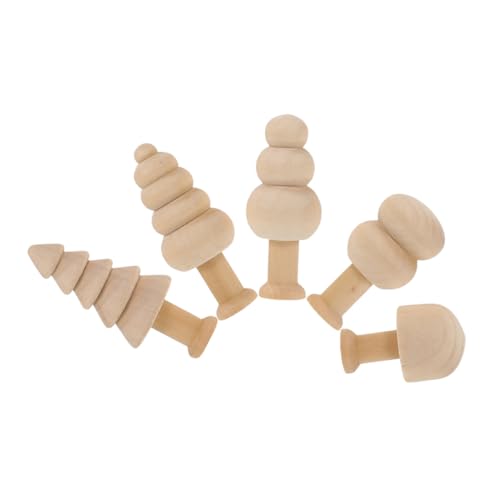 Hemobllo 5 Stück Hölzerne Peg -Leute Unvollendetes Pilzhandwerk Steckpuppen Unvollendet Holzbäume Zum Basteln Holzpilz Puppenbaum Figurenkörper Aus Naturholz Lotusbaum Hemobllo 5 Stück Hölzerne Peg -Leute Unvollendetes Pilzhandwerk Steckpuppen Unvollendet Holzbäume Zum Basteln Holzpilz Puppenbaum Figurenkörper Aus Naturholz Lotusbaum von Hemobllo