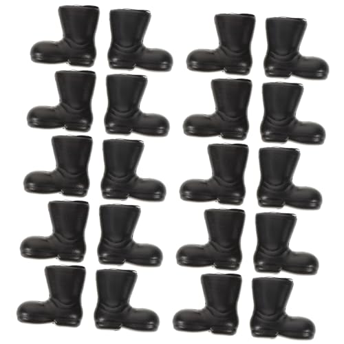 Hemobllo 50 Stück Mini Puppenschuhe aus Buntem Kunststoff Niedliche Mini Stiefel für Puppendekoration Bastelzubehör für Puppenhaus und Kreativspiel Hemobllo 50 Stück Mini Puppenschuhe aus Buntem Kunststoff Niedliche Mini Stiefel für Puppendekoration Bastelzubehör für Puppenhaus und Kreativspiel von Hemobllo