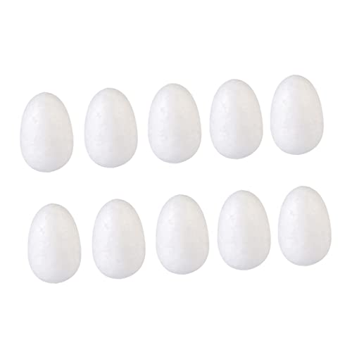 Hemobllo 50 Stück Styroporeier Weiß zum Bemalen DIY Deko Bastelset für Langlebige Feste Schaumstoff Eier für Osterfest und Kreative Handarbeiten Hemobllo 50 Stück Styroporeier Weiß zum Bemalen DIY Deko Bastelset für Langlebige Feste Schaumstoff Eier für Osterfest und Kreative Handarbeiten von Hemobllo
