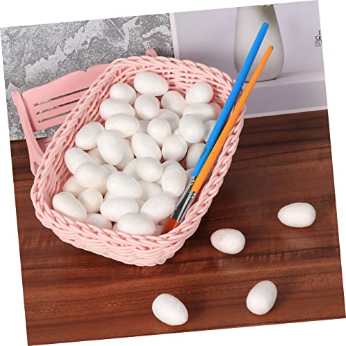 Hemobllo 50 Stück Weiße Styroporeier für Ostern DIY Bastelset Robuste Feste Schaumeier zum Bemalen und Dekorieren für Festtagsdekorationen Hemobllo 50 Stück Weiße Styroporeier für Ostern DIY Bastelset Robuste Feste Schaumeier zum Bemalen und Dekorieren für Festtagsdekorationen von Hemobllo