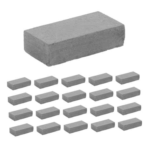 Hemobllo 50Stücke Bausteine aus Robustem Material für Kreative DIY Projekte Handgefertigte Ziegelsteine für Bauen von Modellen und Dekoration Hemobllo 50Stücke Bausteine aus Robustem Material für Kreative DIY Projekte Handgefertigte Ziegelsteine für Bauen von Modellen und Dekoration von Hemobllo