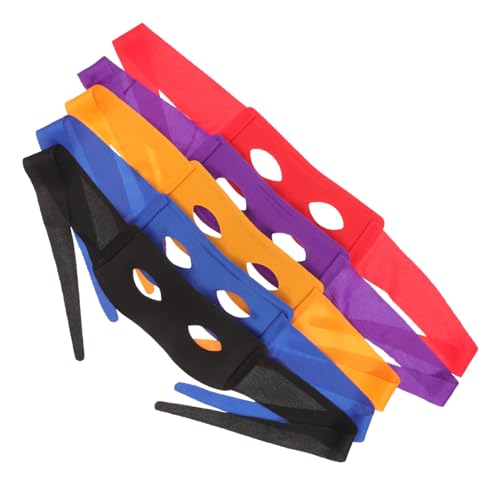 Hemobllo 5Stücke Halbgesichtsmasken für Männer Kostüm Maskerade Masken für Partys Halloween Cosplay Zubehör von Hemobllo