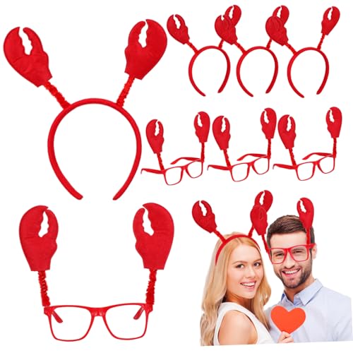 Hemobllo 6 Sätze Teiliges Krabben Haarband Halloween Kostüm Party Deko Leichtes Langlebiges Stirnband für Kostümpartys und Fotoshootings und Wiederverwendbar Cartoon Krabben Design Hemobllo 6 Sätze Teiliges Krabben Haarband Halloween Kostüm Party Deko Leichtes Langlebiges Stirnband für Kostümpartys und Fotoshootings und Wiederverwendbar Cartoon Krabben Design von Hemobllo