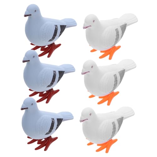 Hemobllo 6 Stück Aufziehspielzeug Tauben Wind Up für Lustige Springende Tauben Zufällige Farbe Zufällige Farbe Hemobllo 6 Stück Aufziehspielzeug Tauben Wind Up für Lustige Springende Tauben Zufällige Farbe Zufällige Farbe von Hemobllo