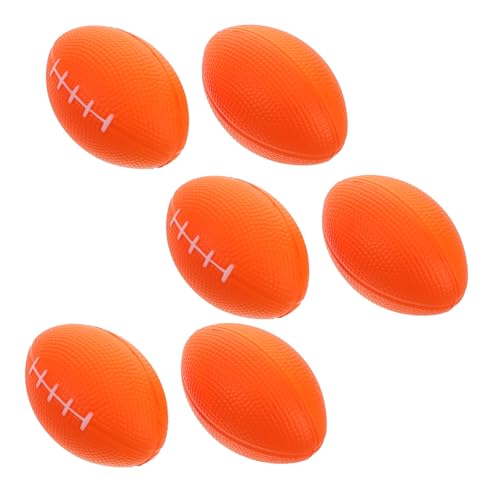 Hemobllo 6 Stück Fußball Schaumfußbälle für Fußballfiguren Fußballbälle Fußballkinder Mini-Fußballer Gefälligkeiten für Sportpartys Fußball Ball Polyurethan Orange Hemobllo 6 Stück Fußball Schaumfußbälle für Fußballfiguren Fußballbälle Fußballkinder Mini-Fußballer Gefälligkeiten für Sportpartys Fußball Ball Polyurethan Orange von Hemobllo