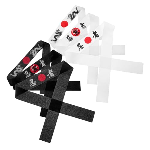 Hemobllo 6stücke Ninja Stirnband Teiliges Kostüm Zubehör Für Karate Kindergeburtstage Und Themenpartys Aus Weichem Strapazierfähig Und Stilvolles Design Für Kleine Krieger Hemobllo 6stücke Ninja Stirnband Teiliges Kostüm Zubehör Für Karate Kindergeburtstage Und Themenpartys Aus Weichem Strapazierfähig Und Stilvolles Design Für Kleine Krieger von Hemobllo