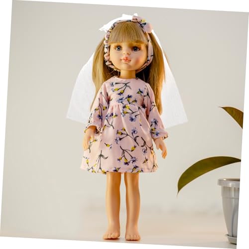 Hemobllo 6 Stück Teiliges Puppen Brautschleier Handgefertigtes Weißes Kurzes Tüll Hochzeitsschleier Accessoire Modisches Kopfstück für Spielpuppen und Hochzeitsdekoration von Hemobllo