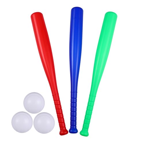 Hemobllo 6Stücke Baseball Set Teilig Outdoor für Jungen Baseballschlägern und Softbällen Langlebig und Sicher für Garten und Zuhause Hemobllo 6Stücke Baseball Set Teilig Outdoor für Jungen Baseballschlägern und Softbällen Langlebig und Sicher für Garten und Zuhause von Hemobllo