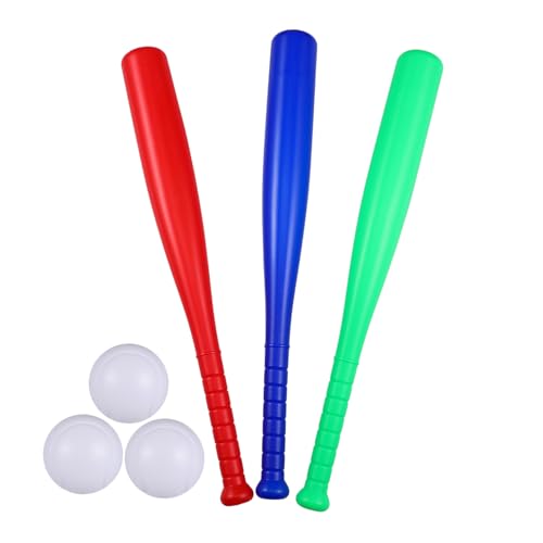 Hemobllo 6Stücke Baseballspielzeug Set Teiliges Outdoor für Baseballschlägern und Bällen für Gartenaktivitäten Fördert die Eltern Junge Mädchen Beziehung und Sorgt für Spaß Hemobllo 6Stücke Baseballspielzeug Set Teiliges Outdoor für Baseballschlägern und Bällen für Gartenaktivitäten Fördert die Eltern Junge Mädchen Beziehung und Sorgt für Spaß von Hemobllo