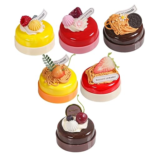 Hemobllo 6Stücke Künstliche Kuchen Modelle für Kuchendekoration Heimdekoration Realistische Simulation von Fotorequisiten für Partys und Ladenpräsentationen Hemobllo 6Stücke Künstliche Kuchen Modelle für Kuchendekoration Heimdekoration Realistische Simulation von Fotorequisiten für Partys und Ladenpräsentationen von Hemobllo