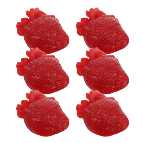 Hemobllo 6Stücke Realistische Gruselige Requisiten für Halloween Partys Langlebige und Sichere Materialien Spaß für Erwachsene für Streiche und Dekoration von Hemobllo