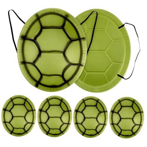 Hemobllo 6Stücke Schildkrötenpanzer für Halloween Cosplay Langlebige und Leicht zu Reinigende Kostüm Requisiten für Foto Requisiten und Partys Vielseitig Einsetzbar Hemobllo 6Stücke Schildkrötenpanzer für Halloween Cosplay Langlebige und Leicht zu Reinigende Kostüm Requisiten für Foto Requisiten und Partys Vielseitig Einsetzbar von Hemobllo