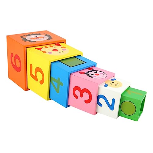 Hemobllo 6Stücke Teiliges Stapelspielzeug für Frühes Lernspielzeug Hand Auge Koordination für Kleinkinder Ab Jahr Langlebig und Sicher der Anwendung Hemobllo 6Stücke Teiliges Stapelspielzeug für Frühes Lernspielzeug Hand Auge Koordination für Kleinkinder Ab Jahr Langlebig und Sicher der Anwendung von Hemobllo