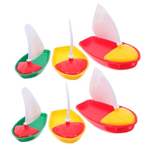 Hemobllo 6Stücke Teiliges Strandspielzeug Segelboote für Strand und Poolspiele Zufällige Farben Interaktives für Eltern Hemobllo 6Stücke Teiliges Strandspielzeug Segelboote für Strand und Poolspiele Zufällige Farben Interaktives für Eltern von Hemobllo