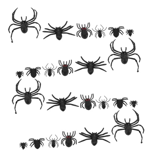 Hemobllo 70Stücke Plastikspinnen Realistische Spinnen für Halloween Dekoration Lustige Scherze und Kreative Partygestaltung für Zuhause und Garten Hemobllo 70Stücke Plastikspinnen Realistische Spinnen für Halloween Dekoration Lustige Scherze und Kreative Partygestaltung für Zuhause und Garten von Hemobllo