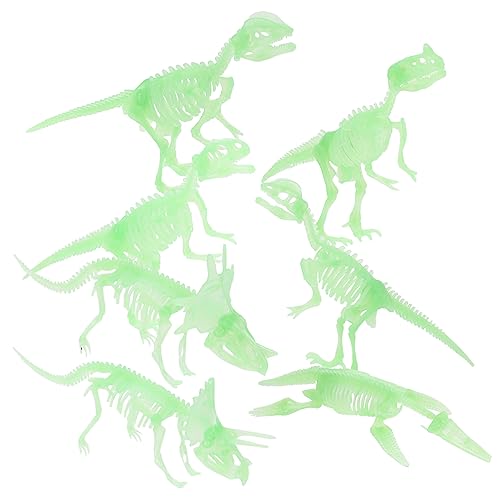 Hemobllo 7Stücke Leuchtende Dinosaurier Skelette Teiliges zum Selbermachen Nachtleuchtende Deko für Halloween Skelettspielzeug für Kreative Dinosaurier Dekorationen Hemobllo 7Stücke Leuchtende Dinosaurier Skelette Teiliges zum Selbermachen Nachtleuchtende Deko für Halloween Skelettspielzeug für Kreative Dinosaurier Dekorationen von Hemobllo