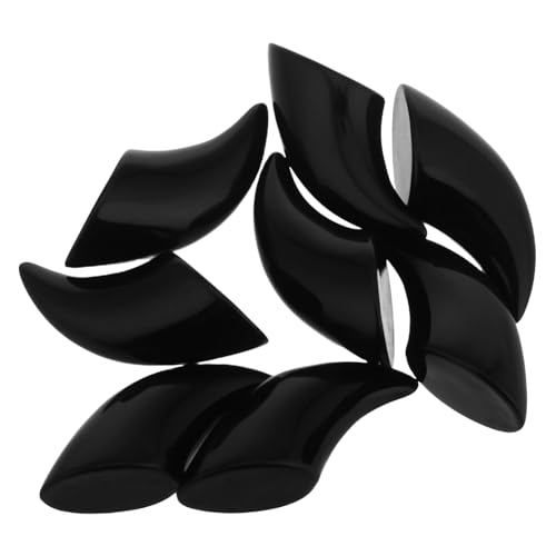 Hemobllo 8 Stück Handgemachte Fursuit Krallennägel Teiliges Schwarze Leichte Komfortable Kostüm Fingernägel für Halloween Cosplay Party Zubehör Hemobllo 8 Stück Handgemachte Fursuit Krallennägel Teiliges Schwarze Leichte Komfortable Kostüm Fingernägel für Halloween Cosplay Party Zubehör von Hemobllo