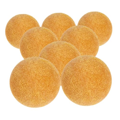 Hemobllo 8 Stück Tischfußball Plastikkugeln Foosballs Mini-Fußbälle als Gastgeschenke Mini Tischkicker Foosballball Mini -Bälle Fußballbälle Kleiner Fußball Abs Yellow Hemobllo 8 Stück Tischfußball Plastikkugeln Foosballs Mini-Fußbälle als Gastgeschenke Mini Tischkicker Foosballball Mini -Bälle Fußballbälle Kleiner Fußball Abs Yellow von Hemobllo