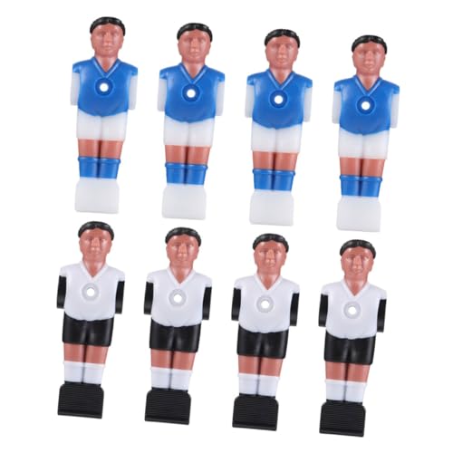 Hemobllo 8 Stücke Tabelle Fußball Player Foosball Ersatz Teile Harz Tabelle Fußball Player Foosball Spieler von Hemobllo