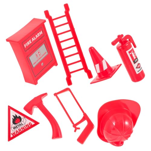 Hemobllo 8 Teiliges Puppenhaus Feuerlöscher Zubehör Für Kleines Spiel Puppenhaus Feuerwehrspielzeug Feuerwehrspielzeug Feuerwehrzubehör Kunststoff Rot Hemobllo 8 Teiliges Puppenhaus Feuerlöscher Zubehör Für Kleines Spiel Puppenhaus Feuerwehrspielzeug Feuerwehrspielzeug Feuerwehrzubehör Kunststoff Rot von Hemobllo