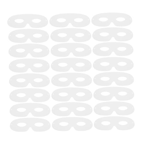 Hemobllo 80Stücke DIY Papiermasken für Weiße Bastelmasken zum Ausmalen Karneval und Partymaske Kreative Maskerade Masken für Cosplay und Hemobllo 80Stücke DIY Papiermasken für Weiße Bastelmasken zum Ausmalen Karneval und Partymaske Kreative Maskerade Masken für Cosplay und von Hemobllo