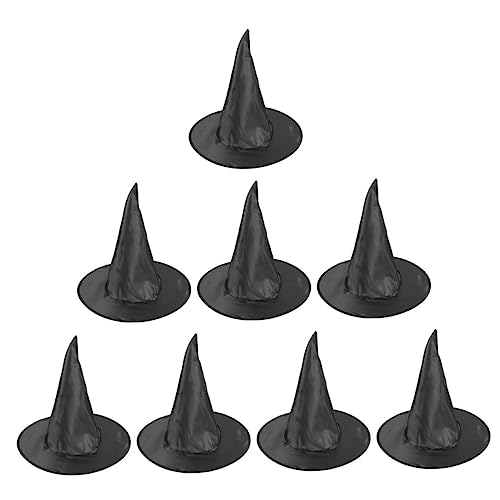 Hemobllo 8Stücke Halloween Hexenhüte Dekorative Zaubererhüte für Unvergessliche Halloween Partys und Festliche Anlässe Leicht zu Reinigen und Wiederverwendbar Hemobllo 8Stücke Halloween Hexenhüte Dekorative Zaubererhüte für Unvergessliche Halloween Partys und Festliche Anlässe Leicht zu Reinigen und Wiederverwendbar von Hemobllo