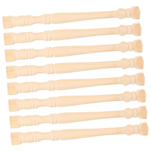 Hemobllo 8Stücke Mini Römische Säulen für Puppenhaus Hochwertige Holzsäulen für DIY Mini Mikrolandschaft und Feengarten Zubehör Langlebig und Gestaltet Hemobllo 8Stücke Mini Römische Säulen für Puppenhaus Hochwertige Holzsäulen für DIY Mini Mikrolandschaft und Feengarten Zubehör Langlebig und Gestaltet von Hemobllo
