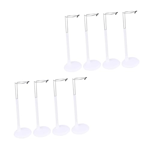Hemobllo 8Stücke Puppenständer Halter Höhenverstellbar für Puppenfiguren Stabiler Kunststoff Puppenhalter für Große Puppen zum Ausstellen und Organisieren von Puppen Hemobllo 8Stücke Puppenständer Halter Höhenverstellbar für Puppenfiguren Stabiler Kunststoff Puppenhalter für Große Puppen zum Ausstellen und Organisieren von Puppen von Hemobllo