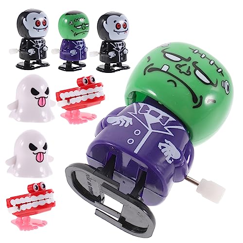 Hemobllo 8Stücke Teiliges Halloween Aufziehspielzeug Lustige Cartoon Figuren für Vampire Zombies und Kürbisse Halloween Partys für Jungen Hemobllo 8Stücke Teiliges Halloween Aufziehspielzeug Lustige Cartoon Figuren für Vampire Zombies und Kürbisse Halloween Partys für Jungen von Hemobllo