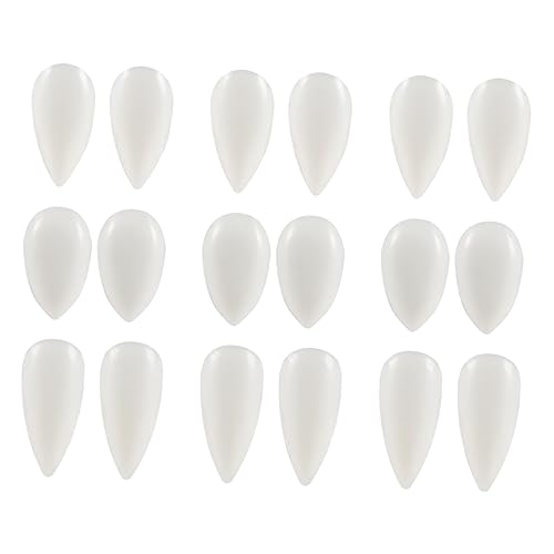 Hemobllo 9Paare Vampir Zähne Gefälschte Halloween Zähne für Cosplay und Partys Verschiedene Langlebiges Material für Halloween Dekoration Hemobllo 9Paare Vampir Zähne Gefälschte Halloween Zähne für Cosplay und Partys Verschiedene Langlebiges Material für Halloween Dekoration von Hemobllo