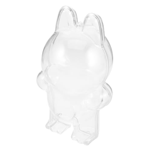 Hemobllo Acrylpuppen Display Hülle Transparente Schutzabdeckung für Figuren Tragbarer Modellbox für Sammler und Wohnkultur Einfach zu Reinigen und Außergewöhnliche von Hemobllo