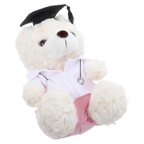 Hemobllo Arzt-bär-puppe Abschluss Dr. Tragen Bärenpuppen-abschlusssaison Abschlussbär Gestopft Abschlusskappe Abgestufter Plüsch Doktor Bär Stofftier Grad-puppe Pp Baumwolle Hemobllo Arzt-bär-puppe Abschluss Dr. Tragen Bärenpuppen-abschlusssaison Abschlussbär Gestopft Abschlusskappe Abgestufter Plüsch Doktor Bär Stofftier Grad-puppe Pp Baumwolle von Hemobllo
