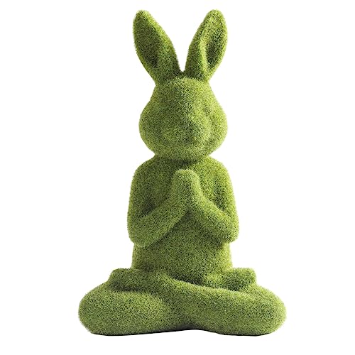 Hemobllo Ausgestopftes Hasenspielzeug Dekorationen Stofftier-plüschpuppe Hasenplüsch Plüschspielzeug Wohnkultur Kaninchen Plüschtiere Klein Knuddelig Plüschmodell Green Harz von Hemobllo