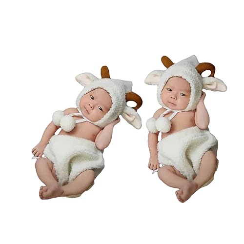Hemobllo -fotoanzüge -foto-outfit Fotoshooting Kostüm Kleidung Neugeboren Weiß Europäisch Und Amerikanisch von Hemobllo