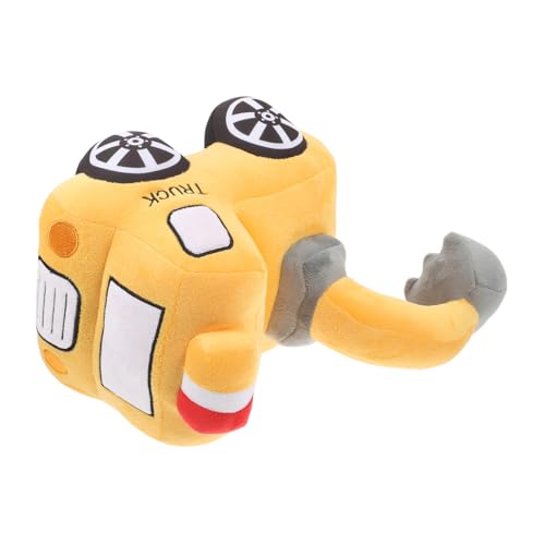 Hemobllo Baggerpuppe Geburtstagsgeschenke Für Jungen Ausgestopftes Spielzeugauto Cartoon Plüschspielzeug Auto Plüschtiere Weiches Stofftier Cartoon-plüschtiere Pp Baumwolle von Hemobllo