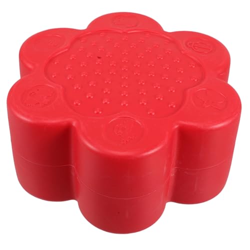 Hemobllo Balance Trittsteine ​​Für Den Kindergarten Plum Blossom Pier Für Die Früherziehung Balance Trittsteine ​​Für Mädchen Roter Kunststoff von Hemobllo