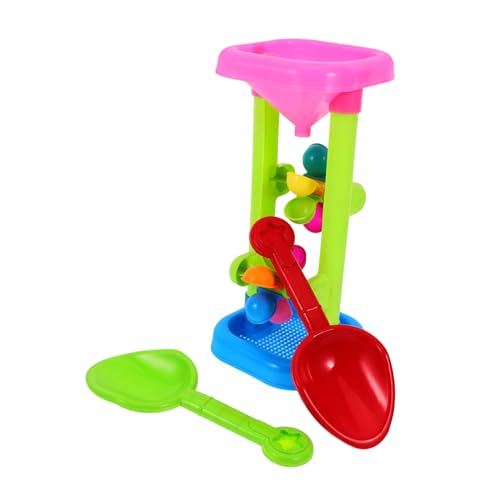 Hemobllo Buntes Sandspielzeug Wasserrad Sanduhr Strandspielzeug Kreativ Lernspielzeug für Jungen Mädchen Farberkennung und Koordination Zufällige Farbe Zufällige Farbe von Hemobllo