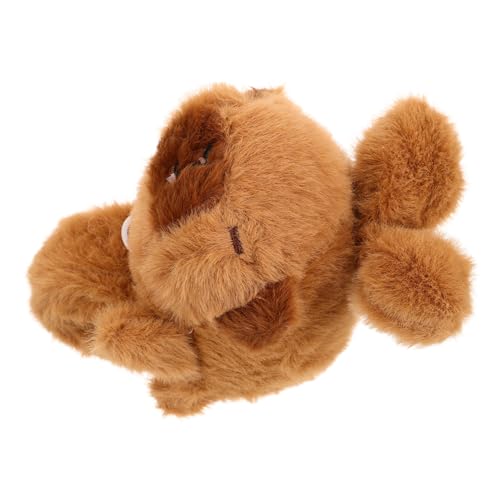 Hemobllo Capybara Plüschspielzeug Handgelenk Armband Süßes Slap Band für Weiches Tier Dekorationsspielzeug für Vielseitig Einsetzbar Kuscheltier mit Charme von Hemobllo