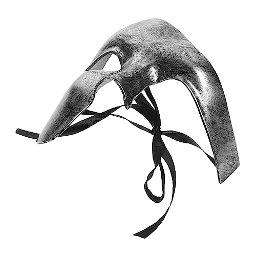 Hemobllo Dekorative Halloween Maske Multifunktions Requisite für Karneval und Partys Halbe Gesichtsmaske Antik Leicht und Anpassbar für Bequemes Elegantes Hemobllo Dekorative Halloween Maske Multifunktions Requisite für Karneval und Partys Halbe Gesichtsmaske Antik Leicht und Anpassbar für Bequemes Elegantes von Hemobllo