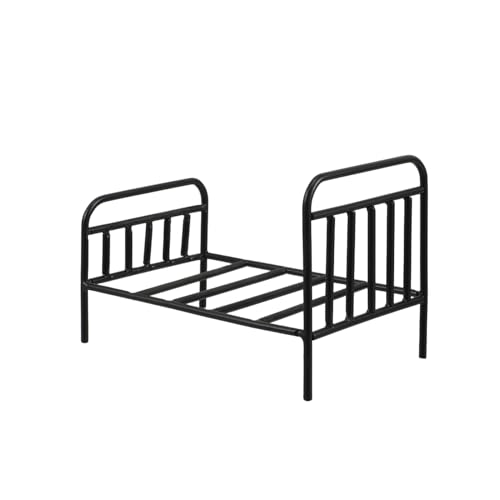 Hemobllo Dekoratives Puppenbett aus Miniaturbett für Puppenhausmöbel Blumentopfständer oder Dekoobjekt Vielseitig Einsetzbar von Hemobllo