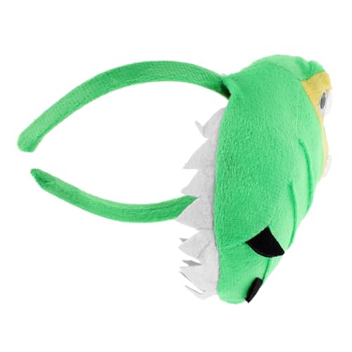 Hemobllo Dinosaurier Haarreif Plüsch Kopfband Niedliches Tier Haaraccessoire für Halloween Kostüm Party Dekoration Unisex Geeignet für Geburtstagsfeier und Cosplay von Hemobllo