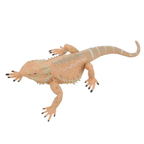 Hemobllo Echsenmodell Realistisches Kunststoff Reptilienmodell für Echsengeschenke Garten und Desktop Dekoration Fördert Kognitive Entwicklung und Kreativität von Hemobllo
