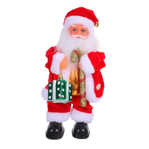 Hemobllo Elektrischer Weihnachtsmann mit Musikfunktion Bewegliche Spielzeugfigur für Festliche Weihnachtsdekoration und Sicherer Flexibler Weihnachtsmann für Party und Zuhause Hemobllo Elektrischer Weihnachtsmann mit Musikfunktion Bewegliche Spielzeugfigur für Festliche Weihnachtsdekoration und Sicherer Flexibler Weihnachtsmann für Party und Zuhause von Hemobllo
